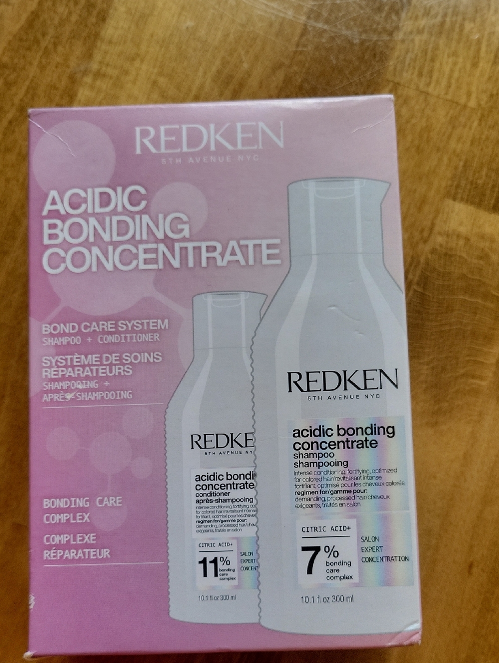 Redken Acidic Bonding Concentrate Bond Care Set - Pink